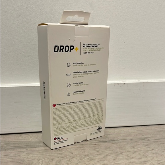 OtterBox Black Defender Series Case Rugged Protection - Picture 3 of 3